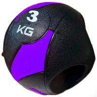 Medicine Ball C/ Pegada - a - 3kg/230mm - Liveup Sports