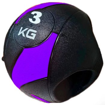 Medicine Ball C/ Pegada - a - 3kg/230mm - Liveup Sports