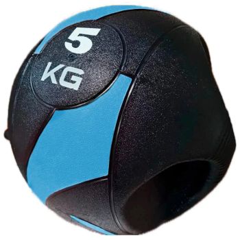 Medicine Ball C/ Pegada - C - 5kg/275m - Liveup Sports