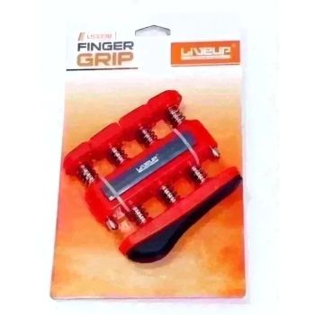Exercitador para Dedos 2 - Mdio - 5lbs/ 2,27kg - Vermelho - Liveup Sports