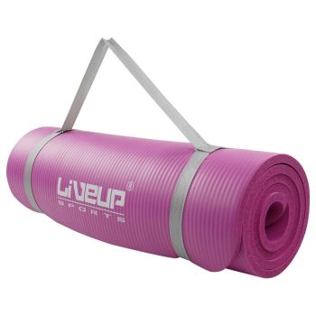 Colchonete 3 - Rosa - Tam 180 X 60 X 1,20 Cm - Liveup Sports