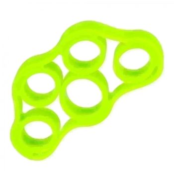 Extensor Elástico para Fortalecimento Dos Dedos - 4kg/8.8lb - Verde - Liveup Sports