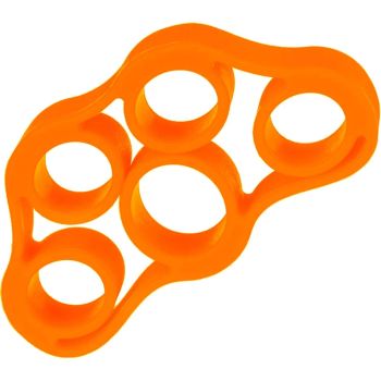 Extensor Elástico para Fortalecimento Dos Dedos - 3kg/6.6lb - Laranja - Liveup Sports