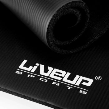 Colchonete 4 - Preto - Tam 180 X 60 X 1,20 Cm - Liveup Sports