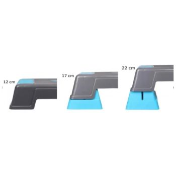 Step - Exercitador Aerobico 70x27x12/17/22cm - Liveup Sports