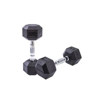 Dumbbell Sextavado 22kg - Liveup