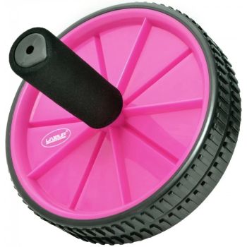 Roda de Exercicio Rosa - Liveup Sports