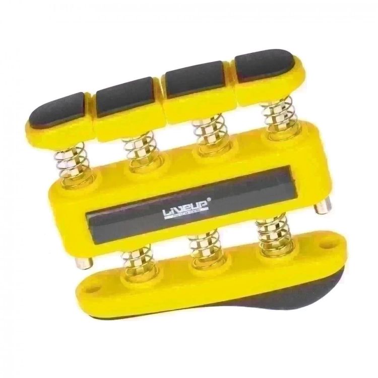 ESPECIFICAÇÕES
<br>· Projetado ergonomicamente para manter a mão na posição apropriada
<br>durante o exercício.
<br>
<br>APLICAÇÕES
<br>- O Exercitador para Dedos Liveup Sports é uma ótima maneira de melhorar a musculatura das mãos e dedos e manter o corpo ativo em qualquer lugar.
<br>- Seu tamanho compacto é ideal para ser utilizado no conforto do lar ou para levar em viagens. 
<br>- Basta apertá-lo com força para começar a sentir a musculatura enrijecendo. 
<br>- Por meio das resistentes molas de aço é possível fortalecer mãos, dedos, punhos e antebraços. 
<br>- Resistência com molas fortes.
<br>- Ajuda no fortalecimento das mãos, dedos, punhos e antebraços.
<br>· Indicado para uso em academias, clínicas, escolas, clubes e residências
<br>· Ajuda na recuperação de pequenas lesões e problemas de má articulação
<br>
<br>DESCRIÇÃO
<br>· Vendido a unidade
<br>- EXERCITADOR PARA DEDOS LIVEUP SPORTS - Leve - 3lbs / 1,36kg - AMARELO