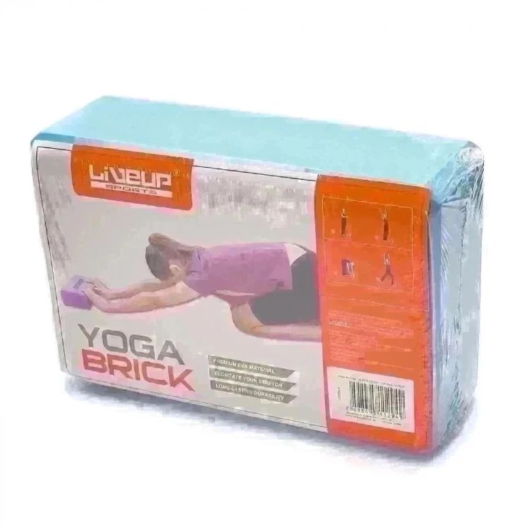 O Bloco para Yoga LIVEUP Sports é super leve e fácil de usar. Esse bloco ajuda você a melhorar as posturas na aula de yoga e incrementar a dificuldade nos exercícios. É possível trabalhar o equilíbrio, força e flexibilidade.