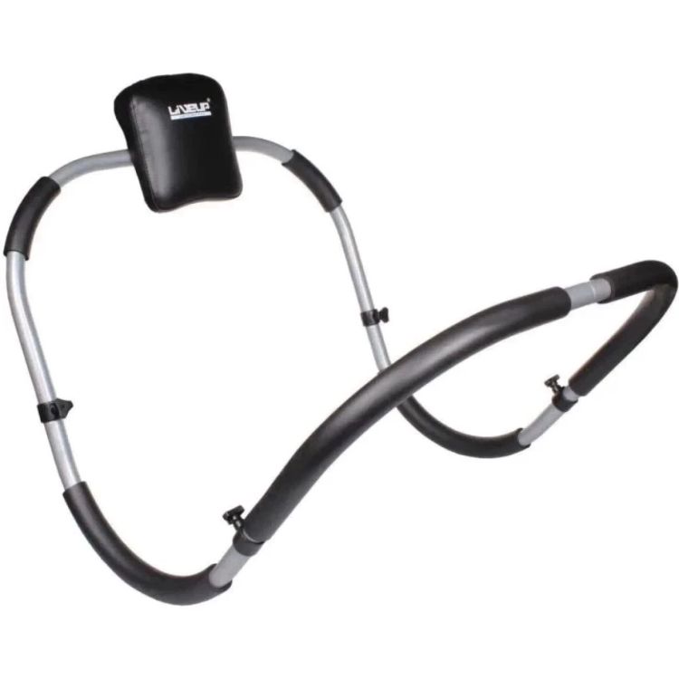 Aparelho Abdominal Liveup Sports para pratica de exercícios de fortalecimento do abdômen é indicado para uso residencial e oferece um ótimo resultado. Compacto e desmontável, pode ser levado para qualquer canto da casa.