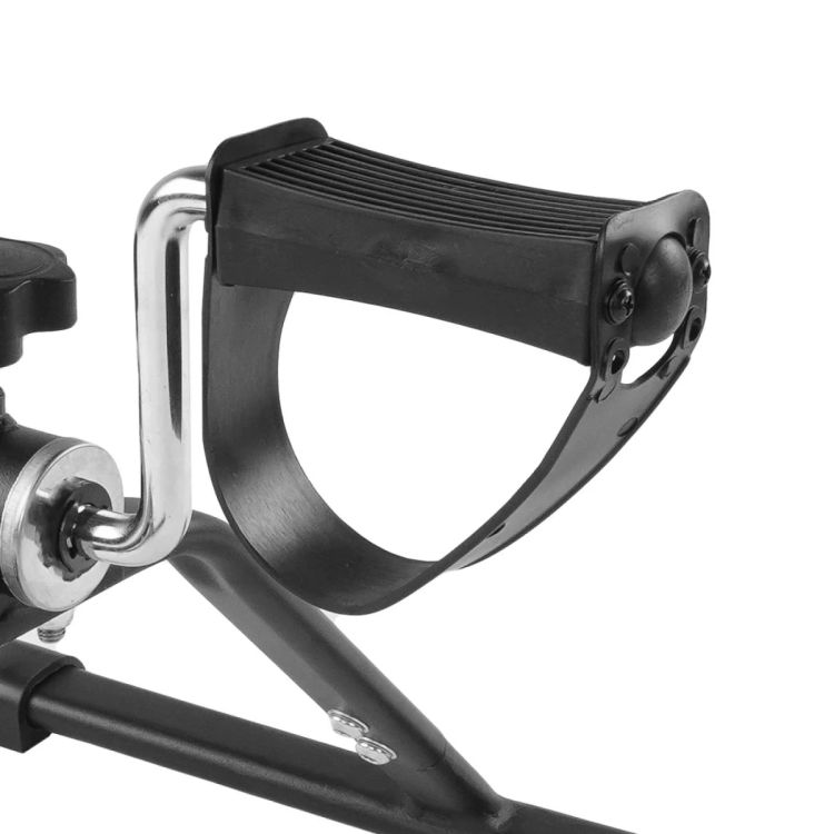 ESPECIFICAÇÕES:
<br>- É um equipamento prático, no qual você pode pedalar sentado em uma cadeira ou em um sofá;
<br>- Maneira suave de exercício de baixo impacto;
<br>- Possui regulagem de força com botão ajustável de tensão, permite variar a intensidade do treino; 
<br>- Pode ser transportado facilmente e ocupa pouco espaço.
<br>
<br>APLICAÇÕES: Utilizado para exercitar e reabilitar braços e pernas.
<br>
<br>
<br>EMBALAGEM CAIXA:
<br>- Contém uma Mini-Bike
<br>- Peso: 3 Kg
<br>- Altura: 19 cm
<br>- Largura: 50 cm
<br>- Comprimento: 9 cm