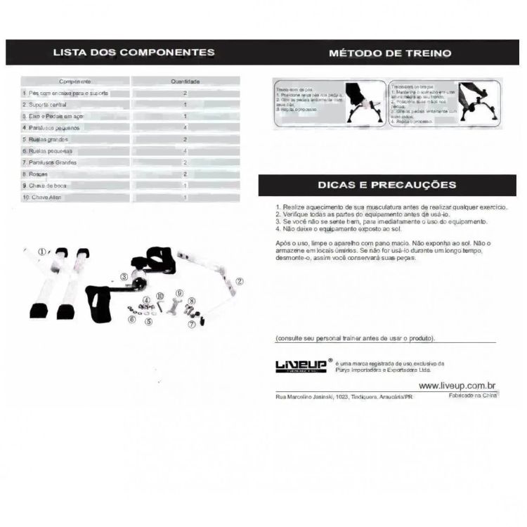 ESPECIFICAÇÕES:
<br>- É um equipamento prático, no qual você pode pedalar sentado em uma cadeira ou em um sofá;
<br>- Maneira suave de exercício de baixo impacto;
<br>- Possui regulagem de força com botão ajustável de tensão, permite variar a intensidade do treino; 
<br>- Pode ser transportado facilmente e ocupa pouco espaço.
<br>
<br>APLICAÇÕES: Utilizado para exercitar e reabilitar braços e pernas.
<br>
<br>
<br>EMBALAGEM CAIXA:
<br>- Contém uma Mini-Bike
<br>- Peso: 3 Kg
<br>- Altura: 19 cm
<br>- Largura: 50 cm
<br>- Comprimento: 9 cm