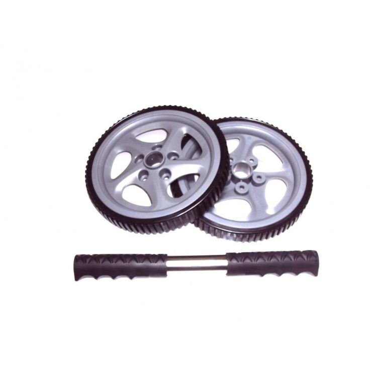 INFORMAÇÕES:
<br>- A Roda de Exercício Liveup Sports (Exercise wheels) garante um trabalho espetacular para os músculos estabilizadores da coluna.
<br>- Fique com a musculatura abdominal e lombar trabalhada, com segurança e estabilidade. 
<br>- Possui pegada anatômica e rodas duplas, o que faz deste produto uma unanimidade entre os usurários.
<br>- Suporta até 120kg
<br>
<br>PROPORCIONA
<br>· FORÇA
<br>· EQULIBRIO
<br>· RESISTÊNCIA MUSCULAR LOCALIZADA
<br>· CONDICIONAMENTO FÍSICO
<br>
<br>EMBALAGEM CAIXA:
<br>- Contém 01 Unidade
<br>- Peso: 0,650 Kg
<br>- Altura: 23 cm
<br>- Largura: 26,5 cm
<br>- Comprimento: 6,5 cm