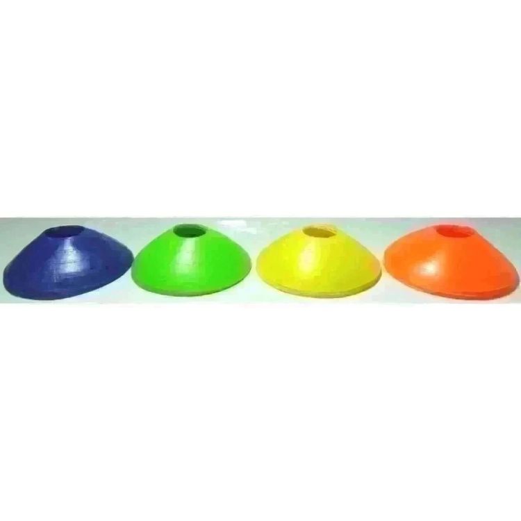 DESCRIÇÃO
<br>MINI CONES DE AGILIDADE Liveup Sports é indicado para o treinamento de qualquer esporte que necessite de velocidade e explosão muscular, visando melhor condicionamento físico e desempenho.
<br>Fácil de transportar e prático de utilizar, seu uso é destinado principalmente para demarcações em campos, quadras, tatames, areia, grama sintética ou onde se tenha condições de fazer um treinamento físico adequado.
<br>
<br>Fabricados em plástico flexível e durável, os MINI CONES DE AGILIDADE possuem cores fortes e vibrantes, facilitando a visualização durante as práticas esportivas.